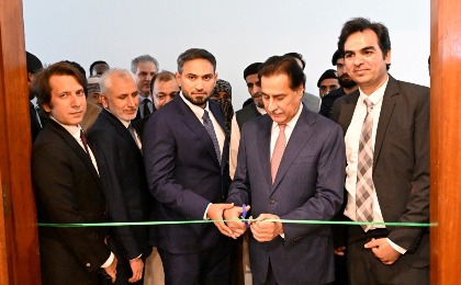 Islamabad 24.08.2026: Speaker National Assembly Sardar Ayaz Sadiq inaugurating Calligraphy Exhibition in-connection to celebrate the Eid Milad-un-Nabi (SAW) at Parliament House